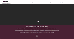 Desktop Screenshot of id16.se