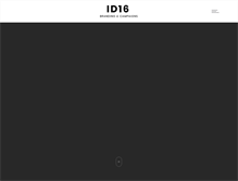 Tablet Screenshot of id16.se